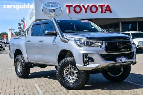 Silver 2018 Toyota Hilux Dual Cab Utility Sr5 (4X4)