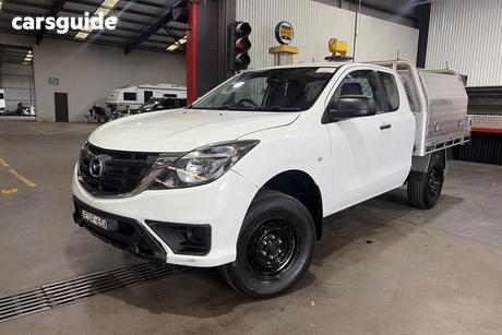 White 2017 Mazda BT-50 Freestyle Cab Chassis Xt (4X2)