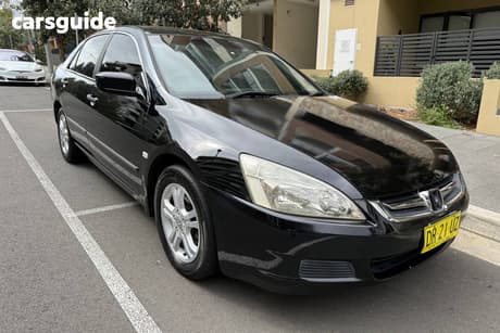Black 2007 Honda Accord Sedan Vti-L