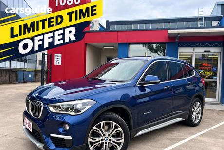 Blue 2017 BMW X1 Wagon Sdrive 18D