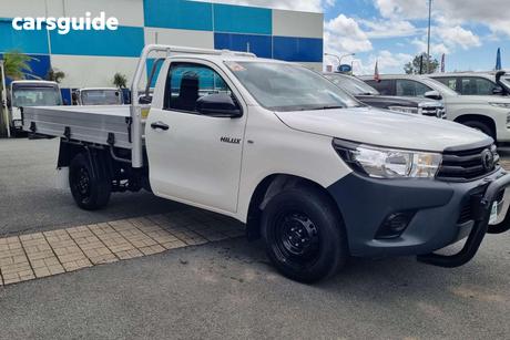 White 2023 Toyota Hilux Cab Chassis Workmate (4X2)