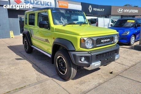 Yellow 2025 Suzuki Jimny Wagon Glx