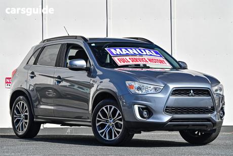 Grey 2016 Mitsubishi ASX Wagon Ls (2Wd)