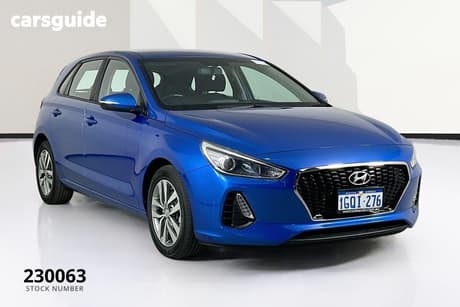 Blue 2018 Hyundai I30 Hatchback Active