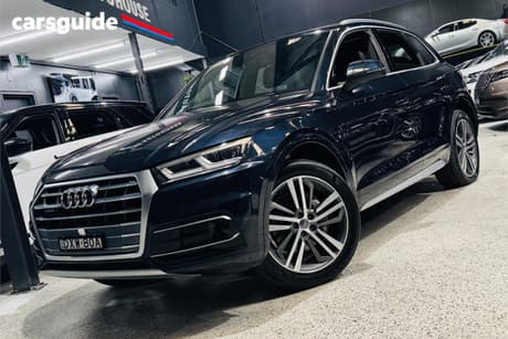 Blue 2018 Audi Q5 Wagon 2.0 Tfsi Quattro Sport