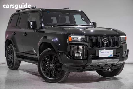 Black 2024 Toyota Landcruiser Prado Wagon Kakadu