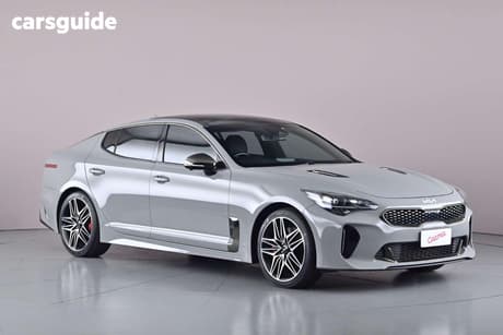 Grey 2022 Kia Stinger Sedan Gt (Black Leather)