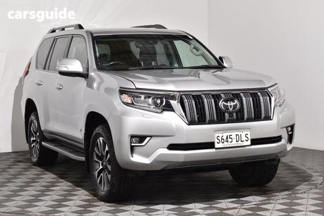 Silver 2021 Toyota Landcruiser Prado Wagon Vx