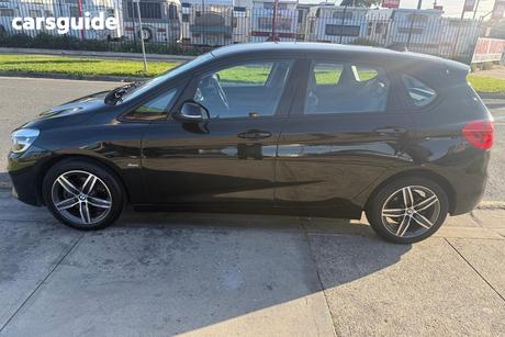 Black 2015 BMW 218I Wagon Active Tourer Sport Line