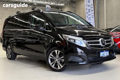 Black 2017 Mercedes-Benz V250 Wagon D Avantgarde