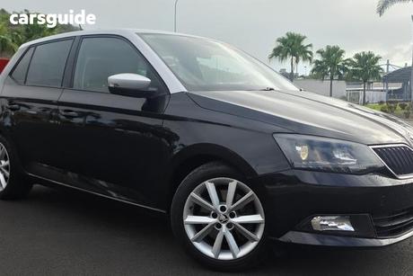 Black 2015 Skoda Fabia Hatchback 81 Tsi