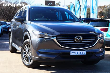 Grey 2018 Mazda CX-8 Wagon Sport (Awd)