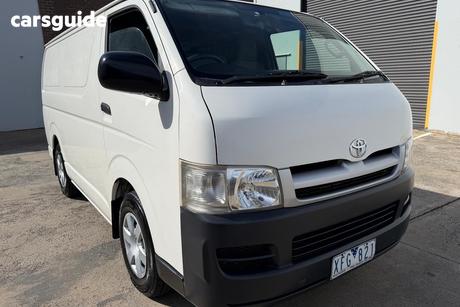 White 2006 Toyota HiAce Van Lwb