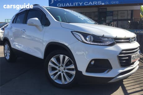 White 2017 Holden Trax Wagon Ltz