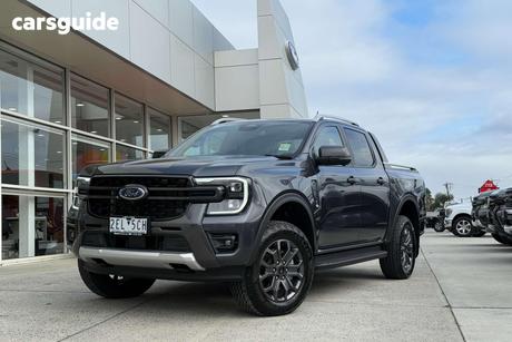 Grey 2025 Ford Ranger Double Cab Pick Up Wildtrak 2.0 (4X4)