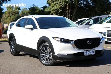 White 2024 Mazda CX-30 Wagon G20 Pure (Fwd)