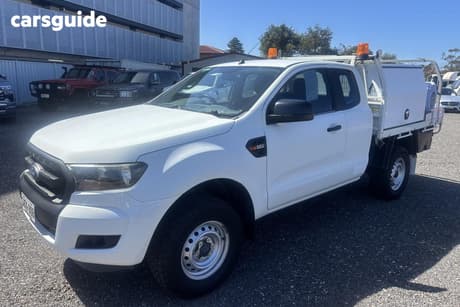 White 2016 Ford Ranger Super Cab Chassis Xl 2.2 Hi-Rider (4X2)