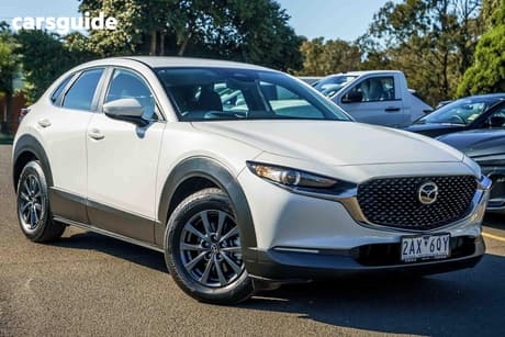White 2024 Mazda CX-30 Wagon G20 Pure (Fwd)