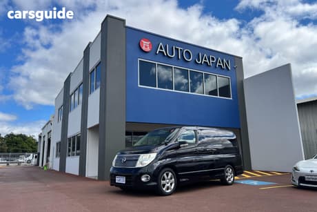 Black 2008 Nissan Elgrand SUV E51