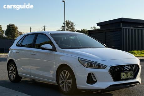 White 2017 Hyundai I30 Hatchback Active