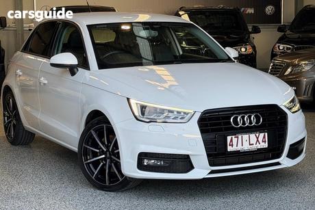 White 2018 Audi A1 Hatchback Sportback 1.4 Tfsi Sport