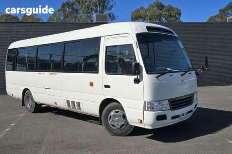 White 2008 Toyota Coaster Bus Standard (Lwb)