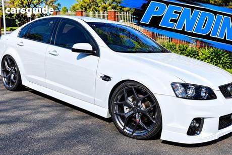 White 2011 Holden Commodore Sedan Sv6
