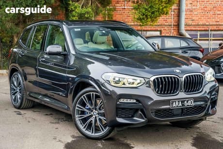 Grey 2017 BMW X3 Wagon Xdrive 30I M-Sport