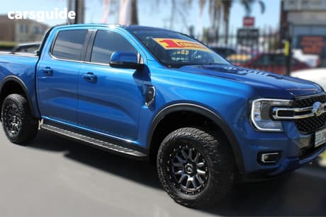 Blue 2022 Ford Ranger Double Cab Pick Up Xlt 3.0 (4X4)