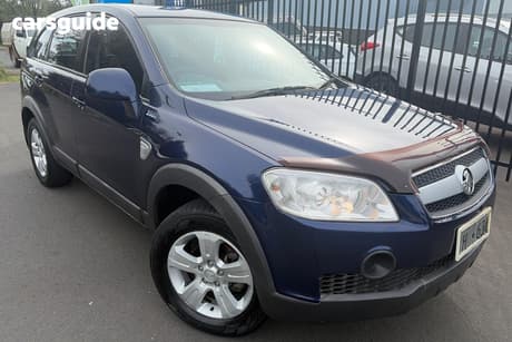 Blue 2007 Holden Captiva Wagon Sx (4X4)