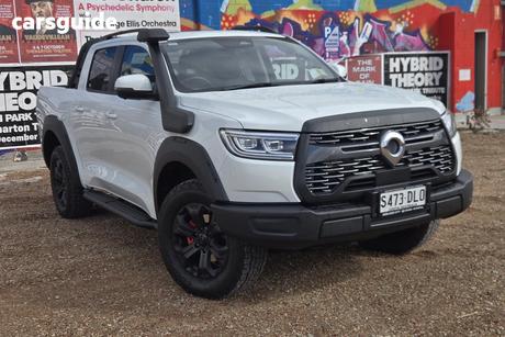 White 2025 GWM Cannon Dual Cab Utility Xsr (4X4)