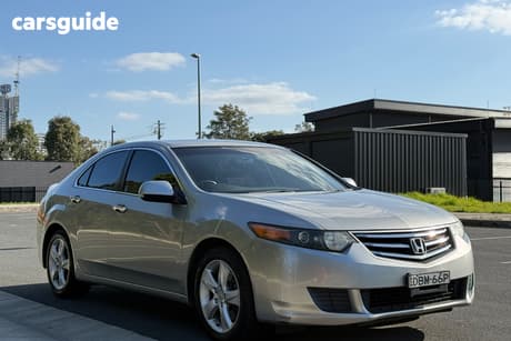 Silver 2009 Honda Accord Euro Sedan Euro
