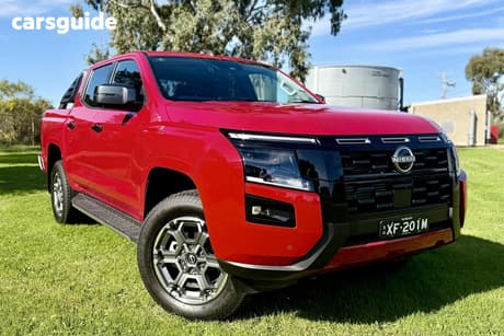 Red 2025 Nissan Navara Dual Cab Pick-up St-X (4X4) Leather/Sunroof