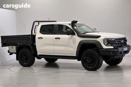 White 2025 Ford Ranger Dual Cab Chassis Super Duty (4X4)