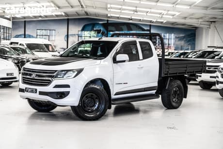 White 2017 Holden Colorado Space Cab Chassis Ls (4X4)