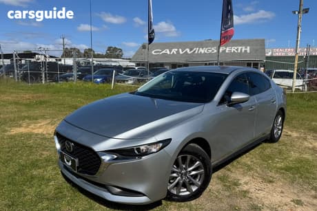 Silver 2020 Mazda 3 Sedan G20 Touring
