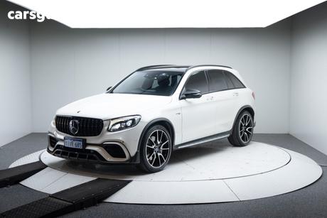 White 2018 Mercedes-Benz GLC43 Coupe 43