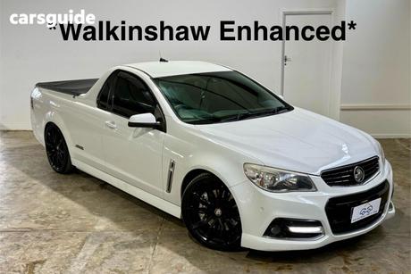 White 2015 Holden UTE Utility Ss-V Redline