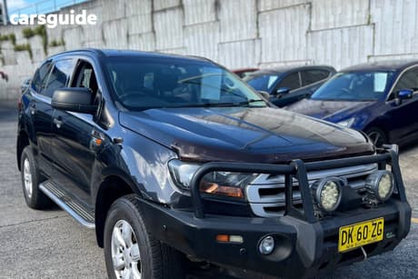 Black 2016 Ford Everest Wagon Ambiente