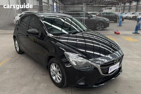 Black 2017 Mazda 2 Hatchback Maxx