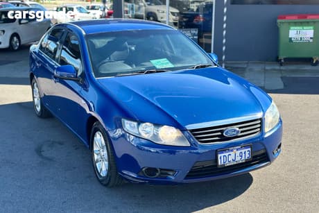 Blue 2008 Ford Falcon Sedan XT