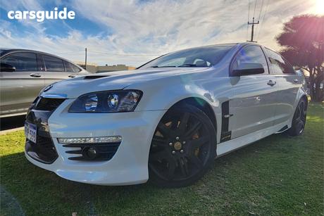 White 2010 HSV GTS Sedan