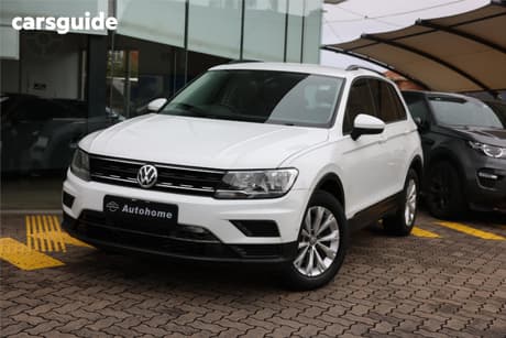 White 2020 Volkswagen Tiguan Wagon 110 Tsi Trendline