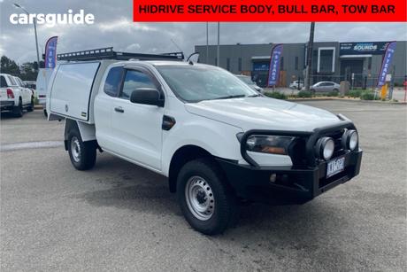 White 2018 Ford Ranger Super Cab Chassis Xl 2.2 Hi-Rider (4X2)
