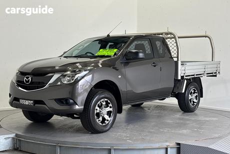 Grey 2016 Mazda BT-50 Dual Cab Chassis Xt (4X2)