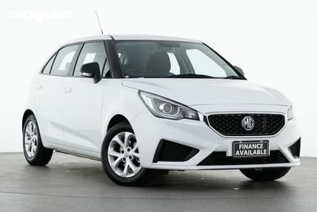 White 2024 MG MG3 Hatchback Core