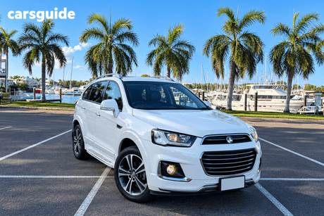 White 2017 Holden Captiva Wagon 7 Ltz (Awd)