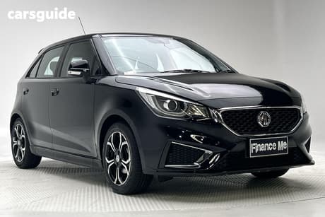 Black 2021 MG MG3 Hatchback Excite (With Navigation)