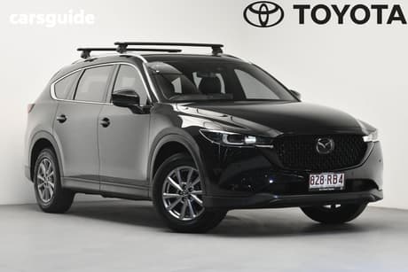 Black 2023 Mazda CX-8 Wagon G25 Touring (Fwd)