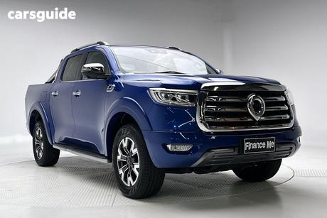 Blue 2021 GWM UTE Dual Cab Utility Cannon (4X4)